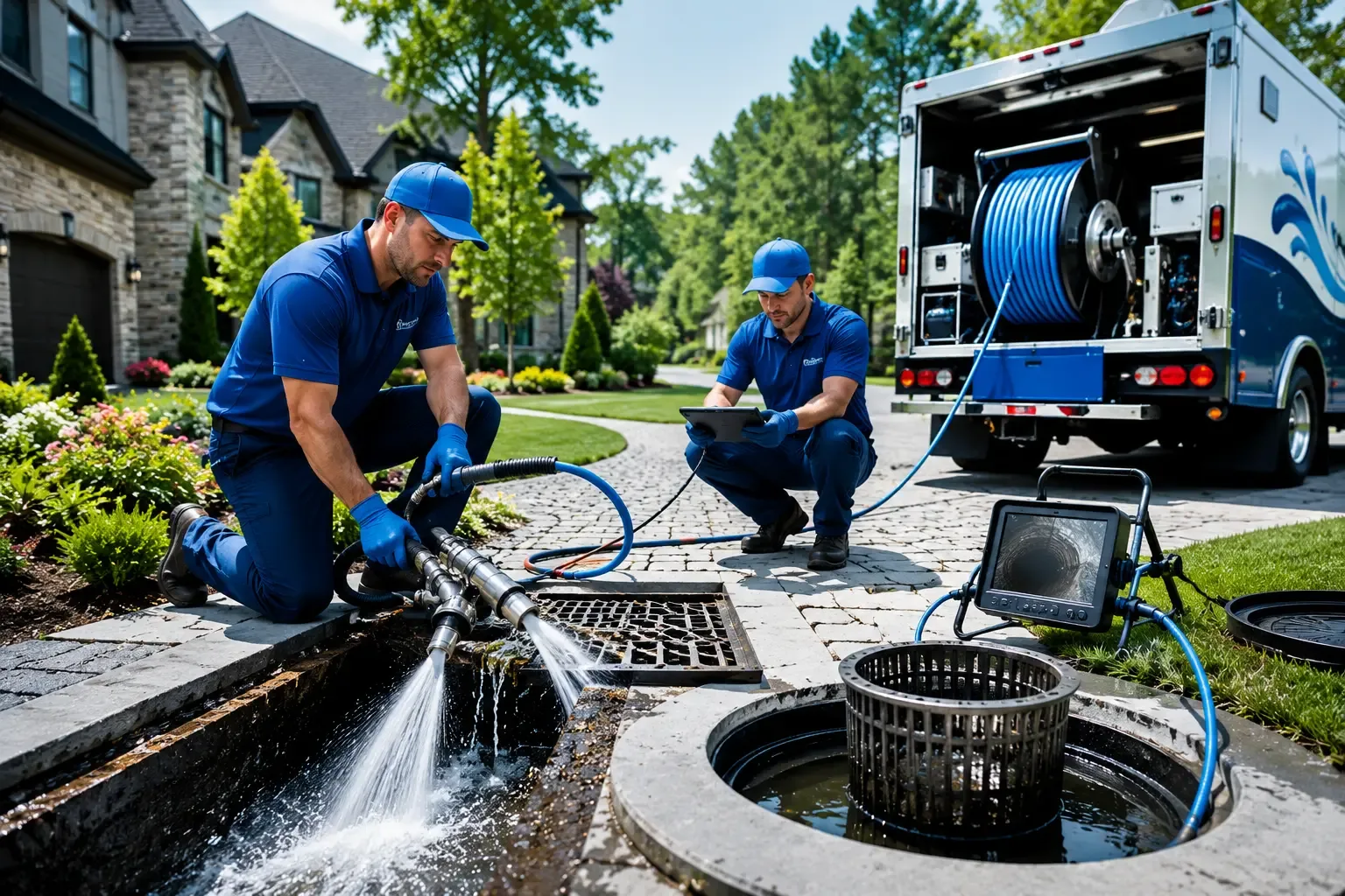 Local outdoor drain cleaning professionals in Lairdsville, PA